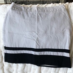 Black and khaki skirt